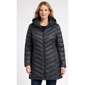 Calvin Klein Packable Lightweight Premium Down Jacket XXL Black Winter Coat